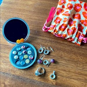 Beautiful Sterling Silver Kameleon Jewelry Set